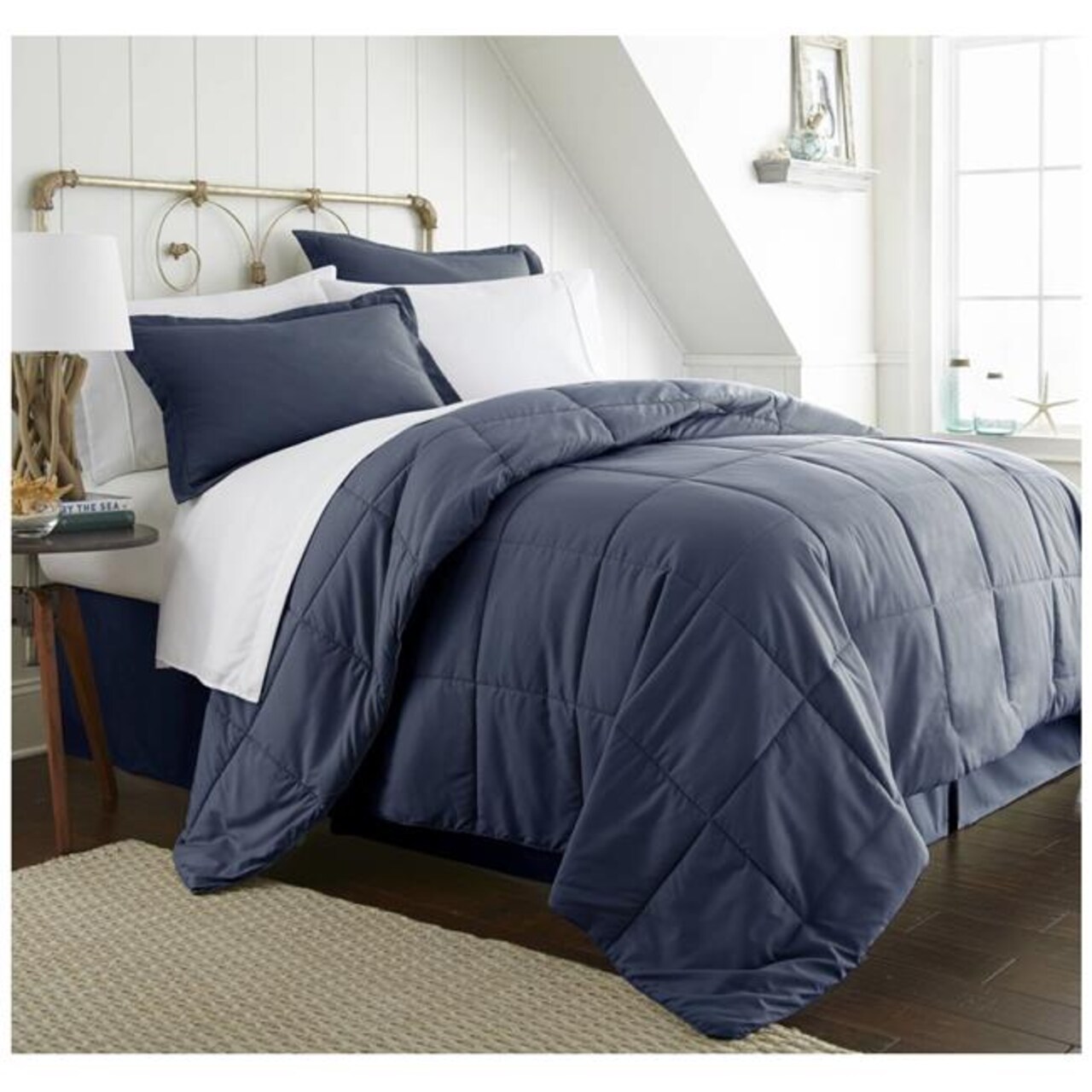 ienjoy Home Premium Ultra Soft 6 Piece Bed Sheet Set, Size: Queen, White